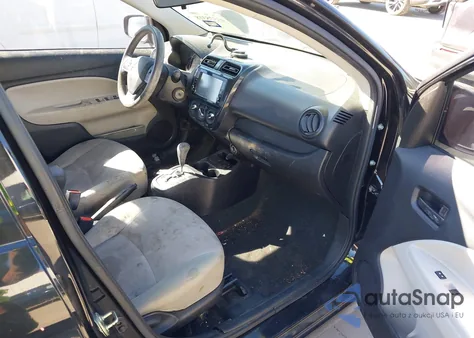 2019 Mitsubishi Mirage G4 Es z USA, uszkodzony, nr VIN ML32F3FJ0KHF05927